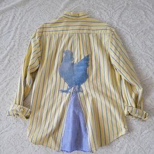 OOAK Button-Up Shirt 🐔